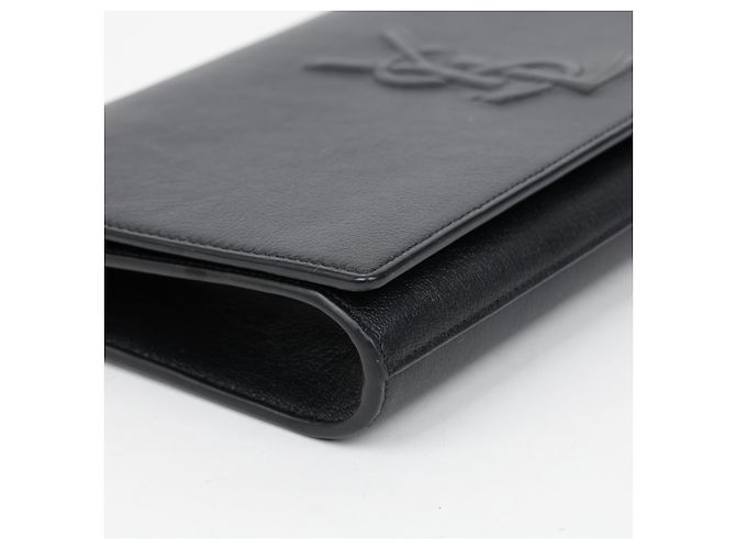 Autre Marque Clutch in pelle nera - vista 13