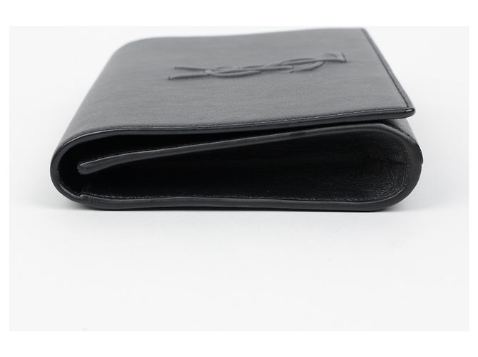 Autre Marque Clutch in pelle nera - vista 14