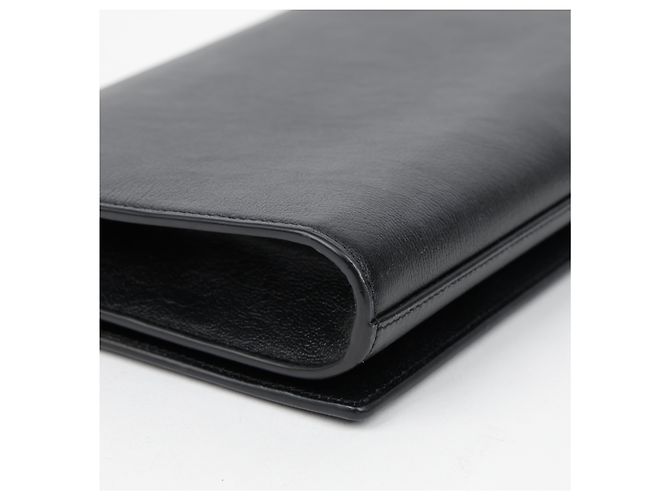 Autre Marque Clutch in pelle nera - vista 16