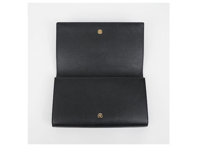 Autre Marque Clutch in pelle nera - vista 19