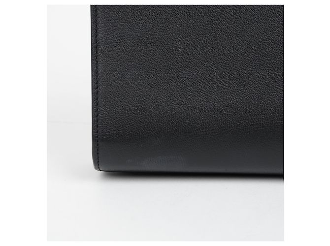 Autre Marque Clutch in pelle nera - vista 8