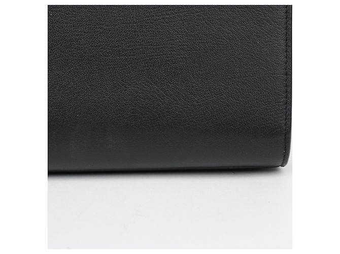 Autre Marque Clutch in pelle nera - vista 9