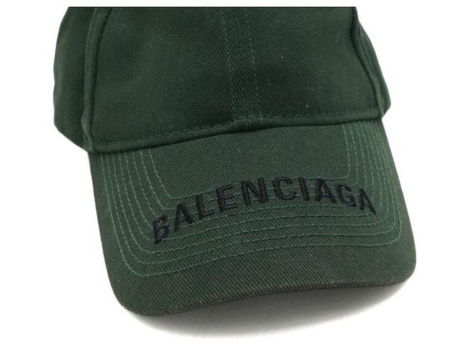 Balenciaga Cappellino da baseball classico con logo ricamato - vista 4
