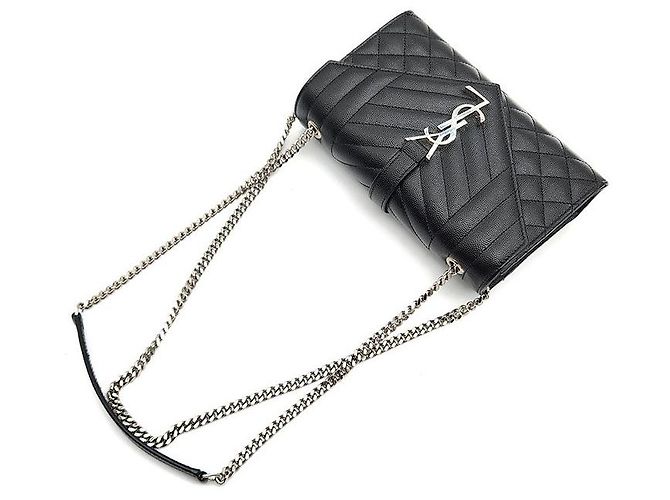Autre Marque Borsa a tracolla Monogram Envelope Chain Small - vista 4