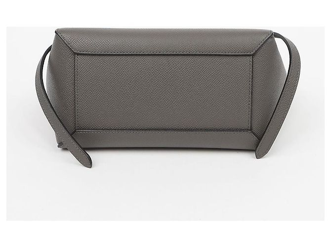 Belt Bag Céline Nano Gürteltasche Grau Kalbsleder - Ansicht 7