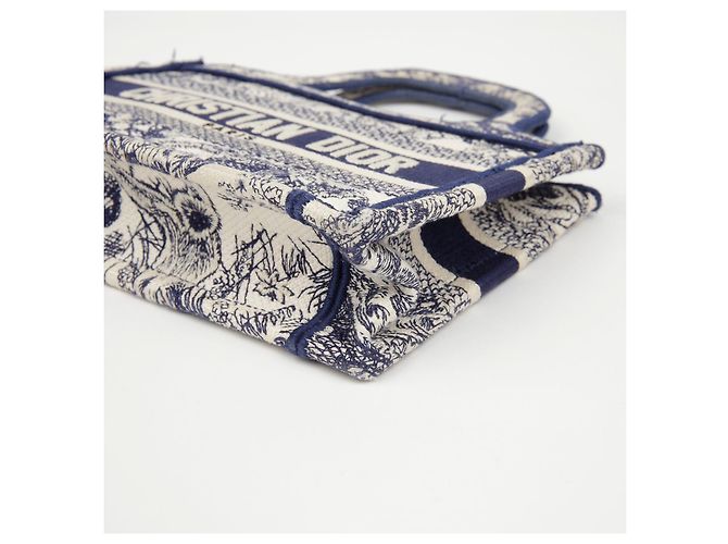 Dior Mini Book Tote Tasche Braun Jacquard - Ansicht 7