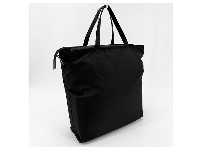 Prada Borsa a tracolla in nylon con logo triangolare - vista 5