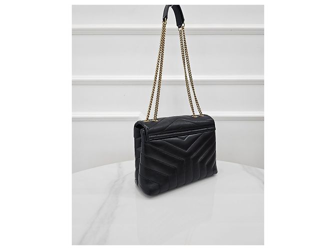 Autre Marque Borsa Monogram Loulou Small Gold - vista 2