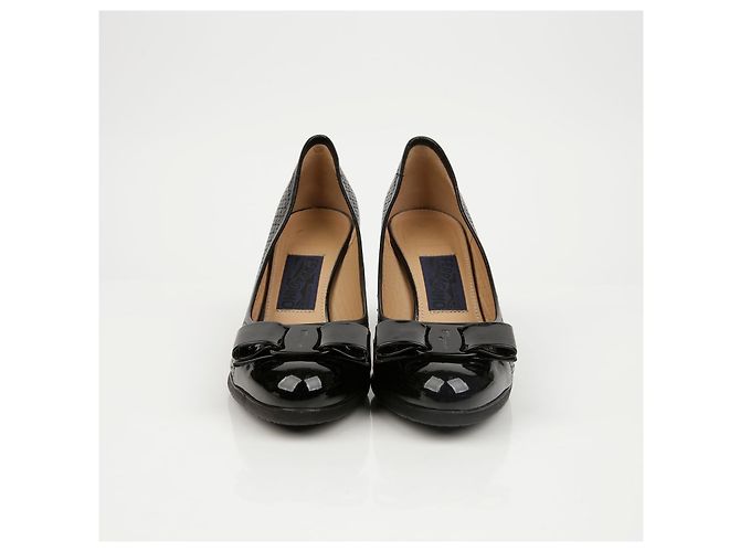 Salvatore Ferragamo Décolleté con fiocco - vista 4