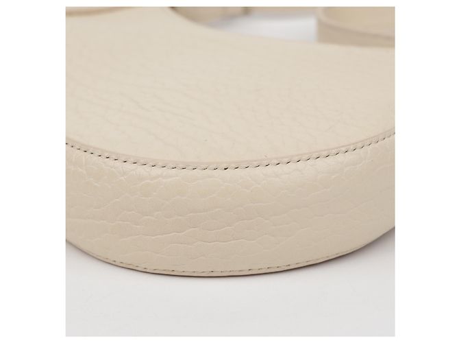 Burberry Borsa a tracolla piccola Chess in pelle Bianca - vista 10