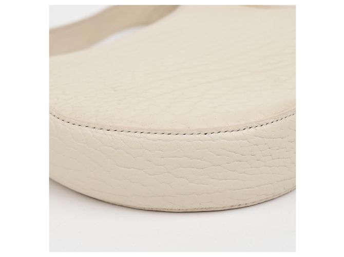 Burberry Borsa a tracolla piccola Chess in pelle Bianca - vista 9