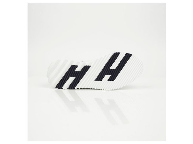 Hermès Bouncing White Navy - view 10