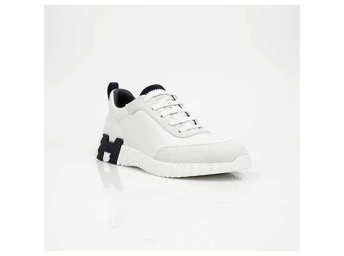 Hermès Bouncing White Navy - view 2