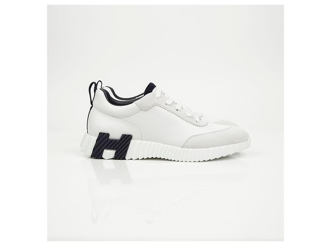 Hermès Bouncing White Navy - view 3