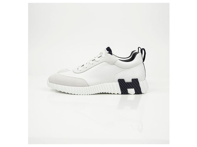 Hermès Bouncing White Navy - view 5