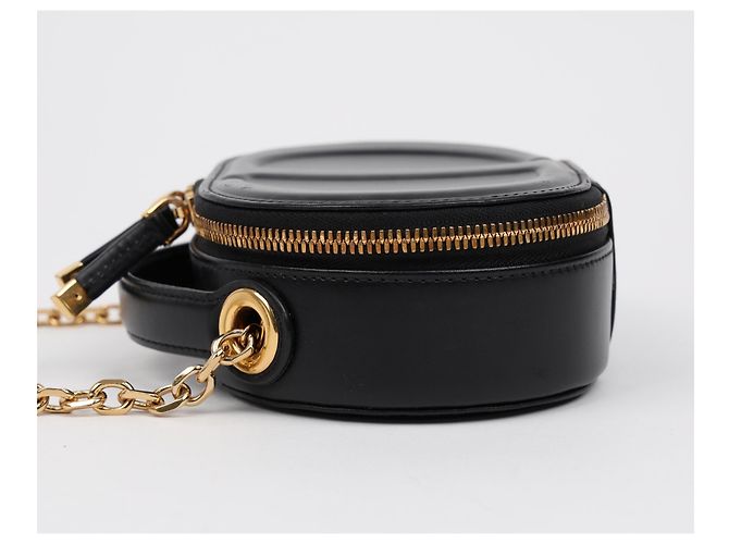 Dior Embossed CD Signature Oval Camera Bag Schwarz - Ansicht 4