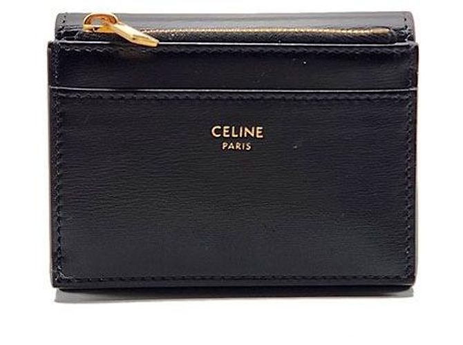 Céline Portafoglio compatto Triomphe Coin - vista 3