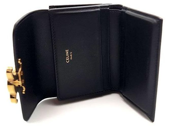 Céline Portafoglio compatto Triomphe Coin - vista 6