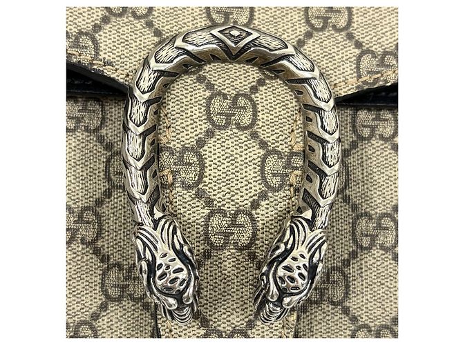 Gucci Borsa a tracolla Dionysus GG Supreme con catena - vista 10