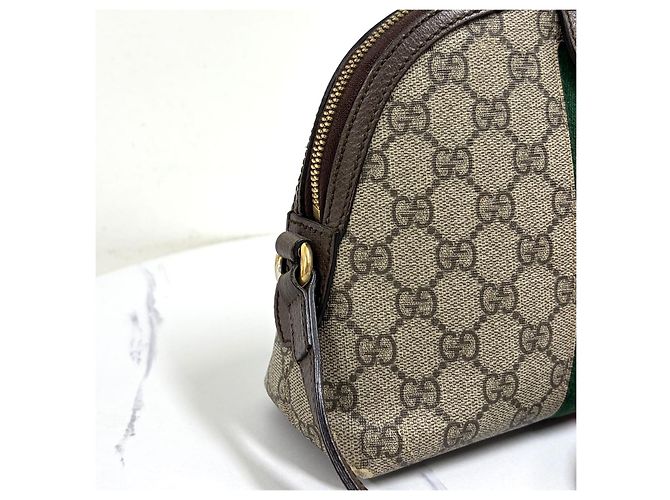Gucci Borsa a tracolla piccola Ophidia GG Supreme - vista 11