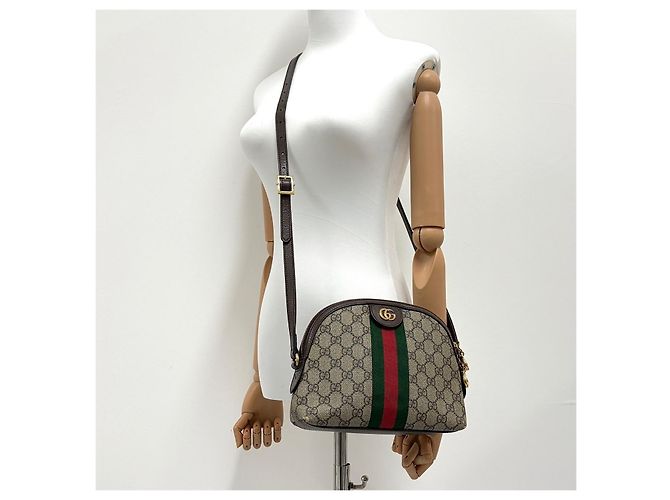 Gucci Borsa a tracolla piccola Ophidia GG Supreme - vista 3