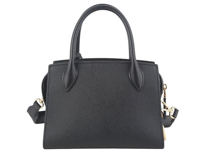 Prada Saffiano Gold Monochrome Mini Shoulder Bag - Ansicht 3