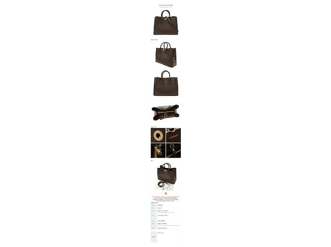 Burberry mala Medium em couro Burman Check - vista 12