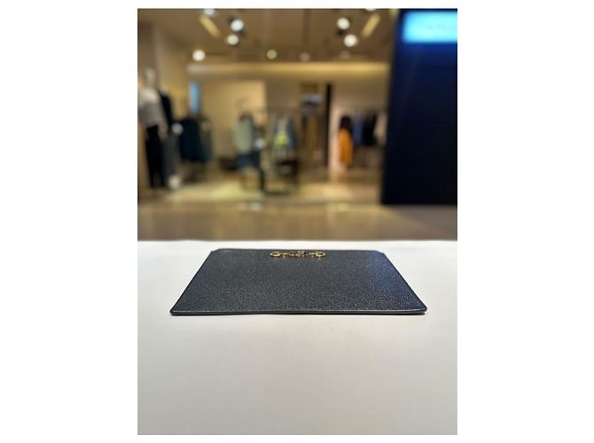 Gucci Clutch in pelle nera - vista 6