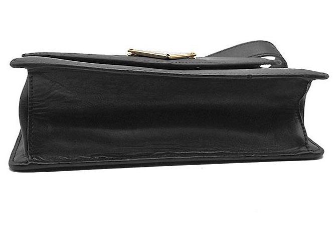 Prada Borsa a tracolla a busta con catena in Saffiano - vista 7