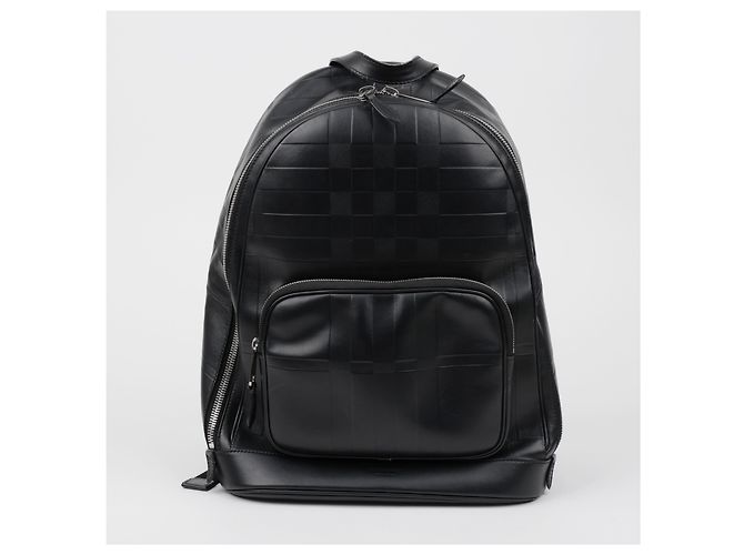 Burberry Embossed Check Backpack - view 2
