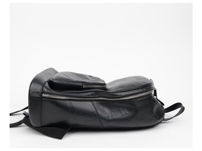 Burberry Embossed Check Backpack - view 6