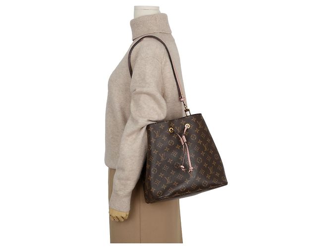 Louis Vuitton Monogram Canvas Bucket Bag Rose Powder - Ansicht 13