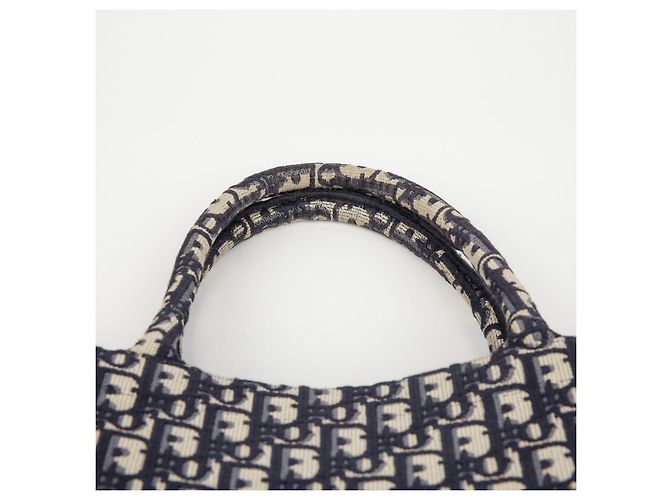 Dior Bolso Book Tote Medium Oblique Azul - vista 12