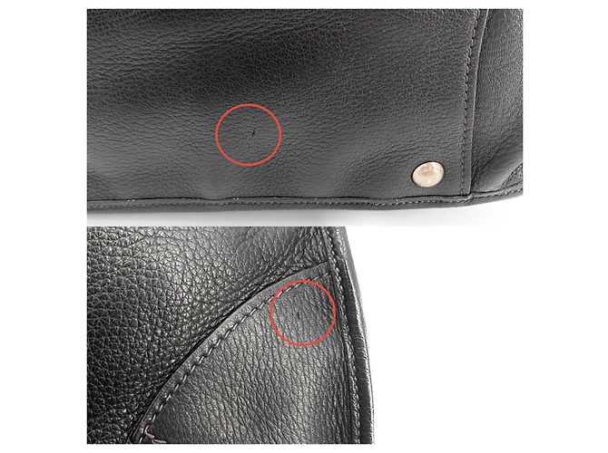 Prada Cervo Gold Logo Schultertasche - Ansicht 16