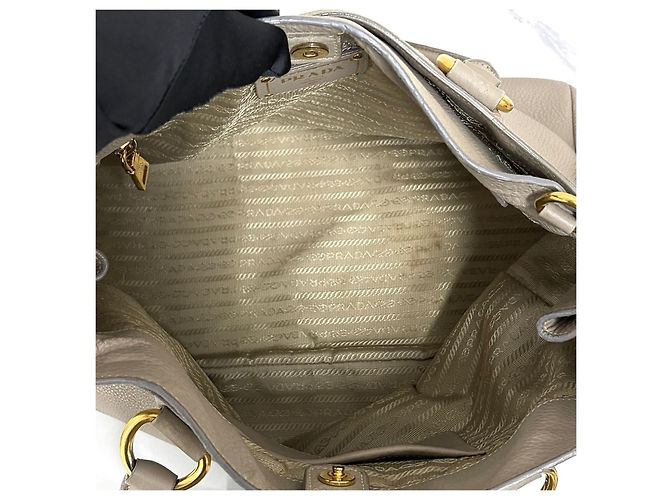 Prada Vitello Daino Tote Bag Shoulder Bag - view 14