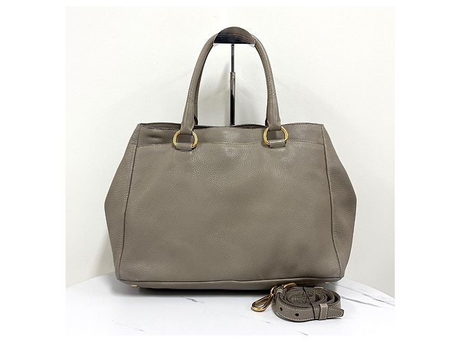 Prada Vitello Daino Tote Bag Shoulder Bag - view 3