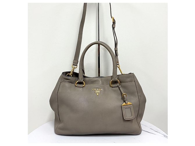 Prada Vitello Daino Tote Bag Shoulder Bag - view 5