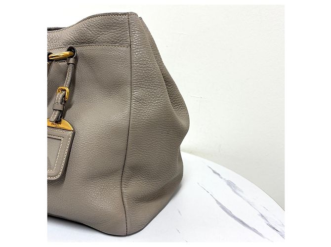 Prada Vitello Daino Tote Bag Shoulder Bag - view 7