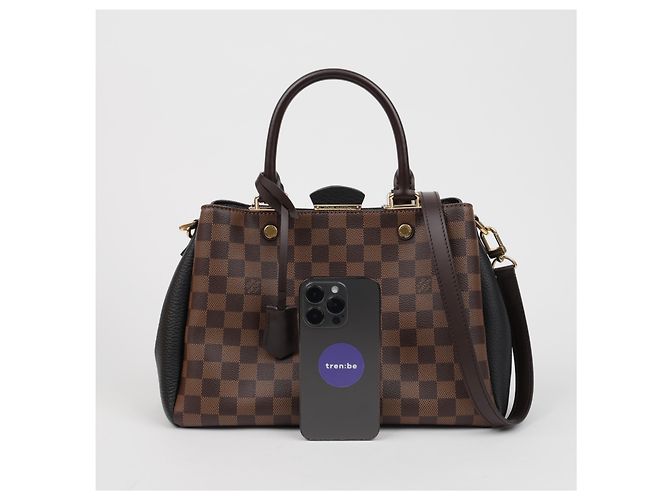 Louis Vuitton Damier Tote Bag Schwarz - Ansicht 15