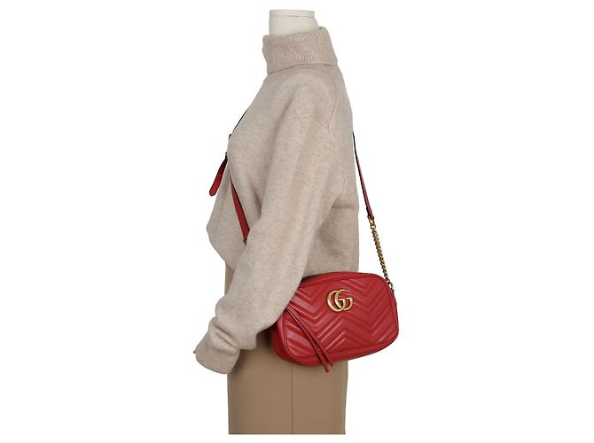 Gucci Borsa a tracolla GG Marmont Small - vista 17