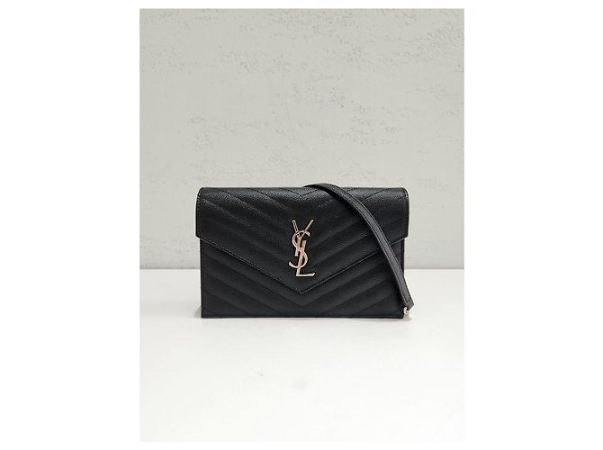 Autre Marque Borsa crossbody Monogram Envelope con catena argentata - vista 2