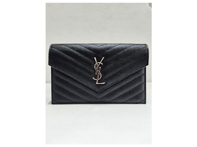 Autre Marque Borsa crossbody Monogram Envelope con catena argentata - vista 3
