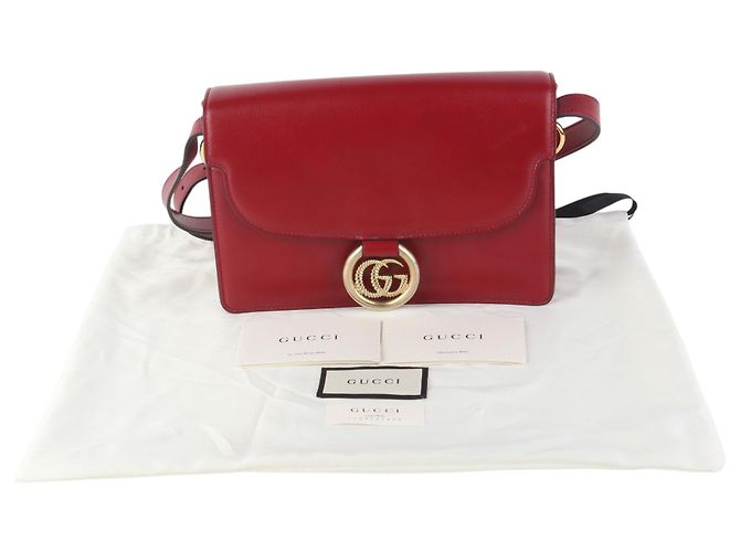 Gucci Borsa a spalla Small GG Torchon dorata - vista 8