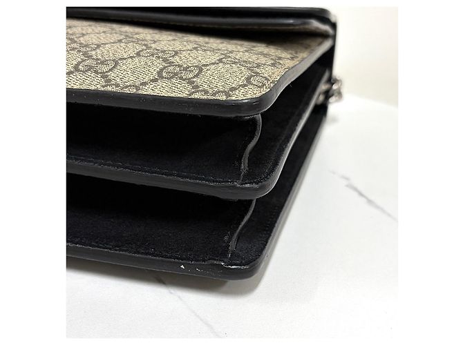 Gucci Borsa a tracolla Dionysus GG Supreme Medium con catena - vista 11