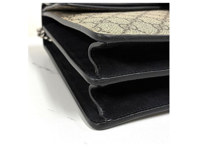 Gucci Borsa a tracolla Dionysus GG Supreme Medium con catena - vista 12