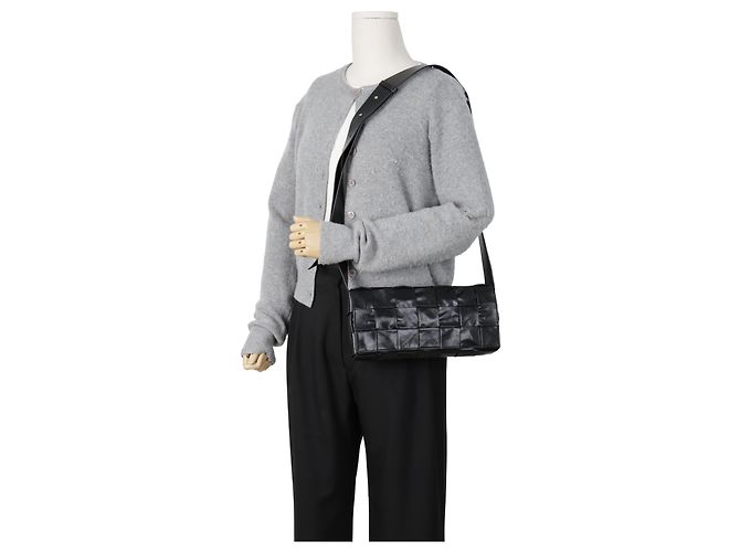 Bottega Veneta Borsa a tracolla Cassette in Intrecciato Stretch - vista 18