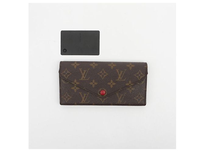 Louis Vuitton Geldbörse Braun Canvas - Ansicht 10