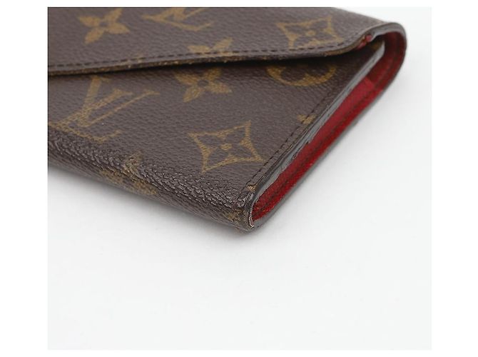 Louis Vuitton Geldbörse Braun Canvas - Ansicht 7