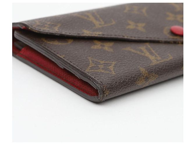Louis Vuitton Geldbörse Braun Canvas - Ansicht 8