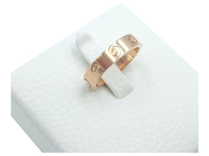 Cartier Love Diamond Ring Rose Gold Size Ring - Ansicht 5